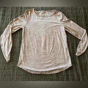 Z By Zella‎ Activewear Long Sleeve Athletic Top Heathered Lavender Size M